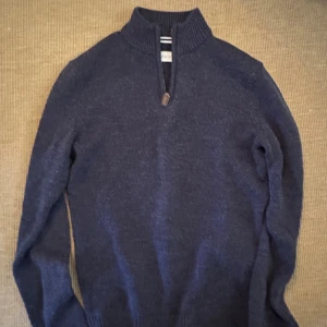 Skön half zip i stickat! - Bra skick!