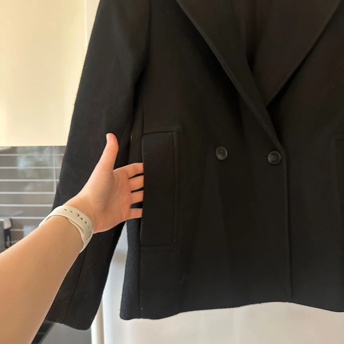 Svart skepparkavaj XS  - 3