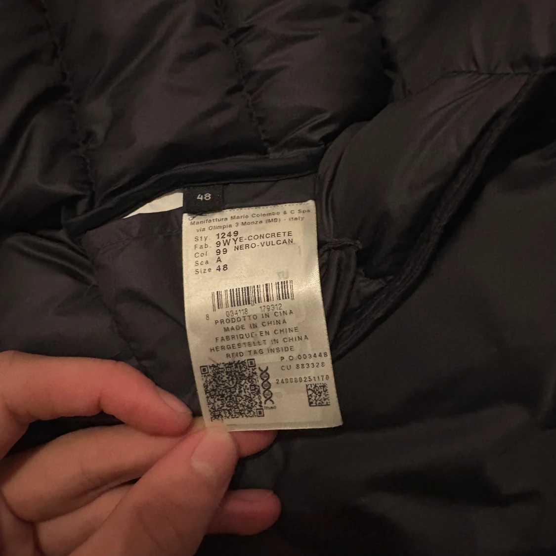 Svart Colmar pufferjacka med luva - 4