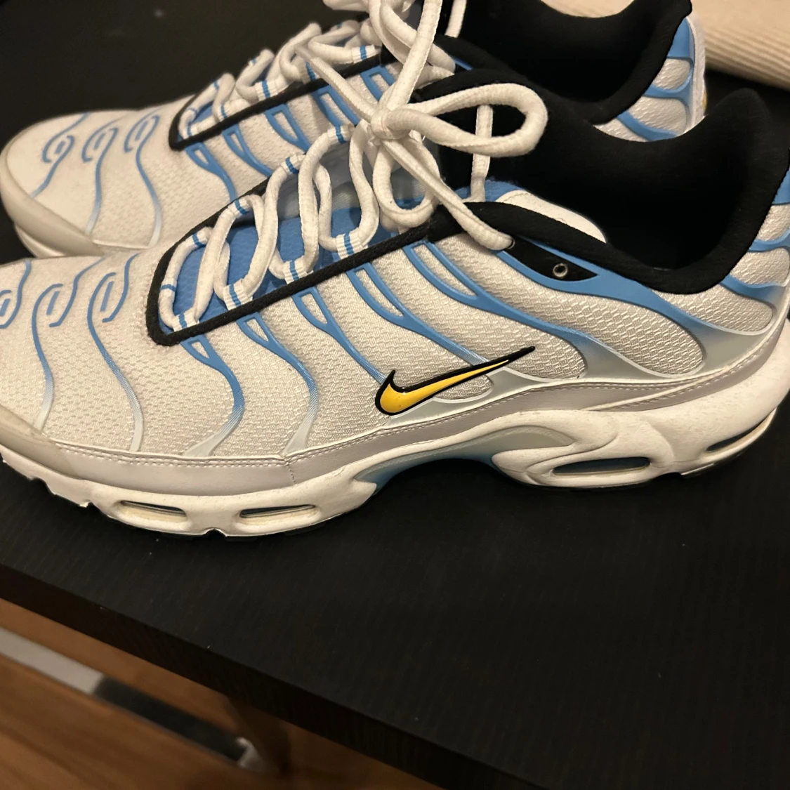 Nike Air Max Plus vita/blå sneakers Tn - 1