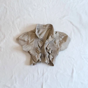 Ruffle Frill Bolero - ♡ Gorgeous ruffle frill bolero. ♡ Made in Italy. ♡ 95% Cotton, 5% Elastin. ♡ Size M but fits XS-M.  ♡ Ask for pictures of it on. 