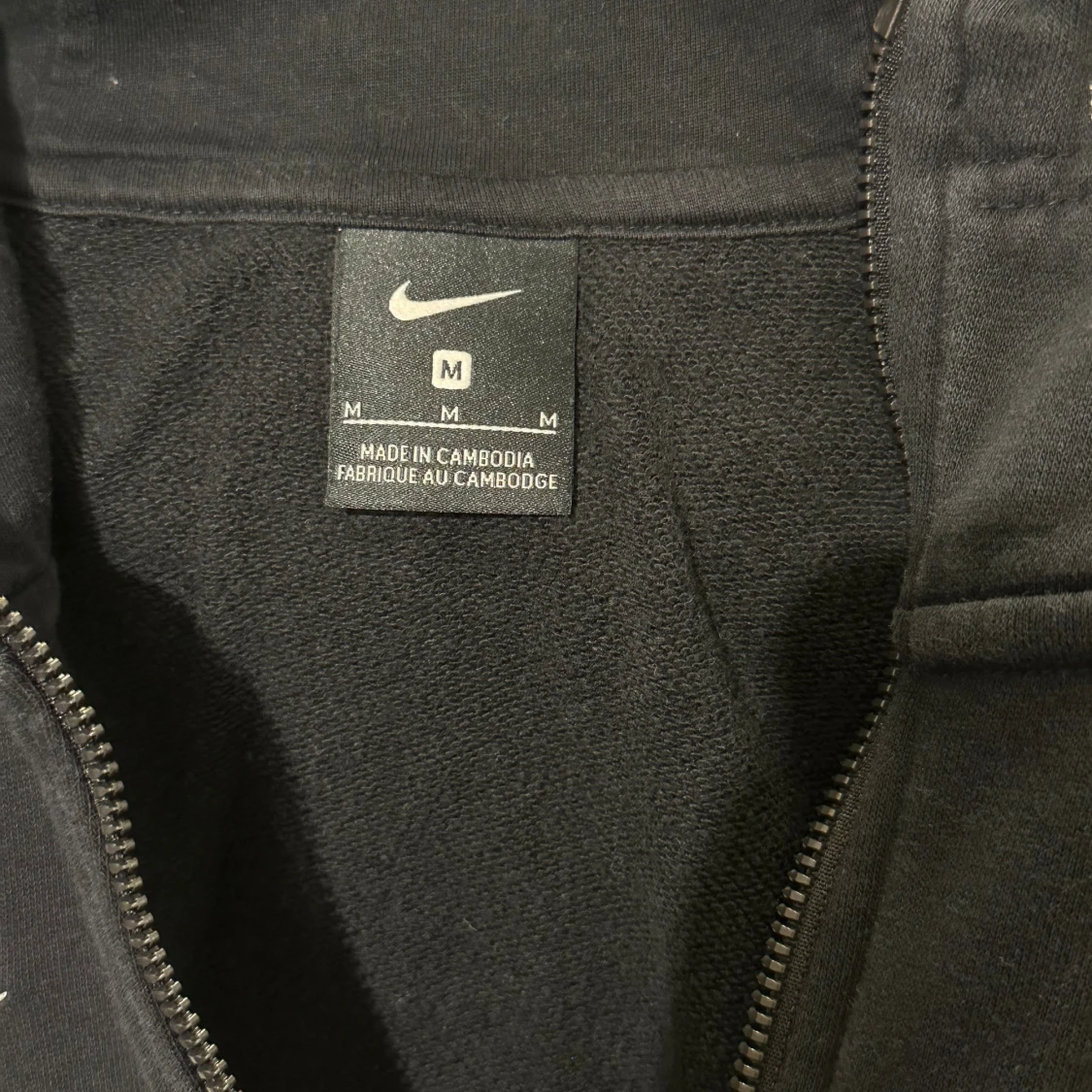 Svart Nike hoodie Qviding FIF M - 2