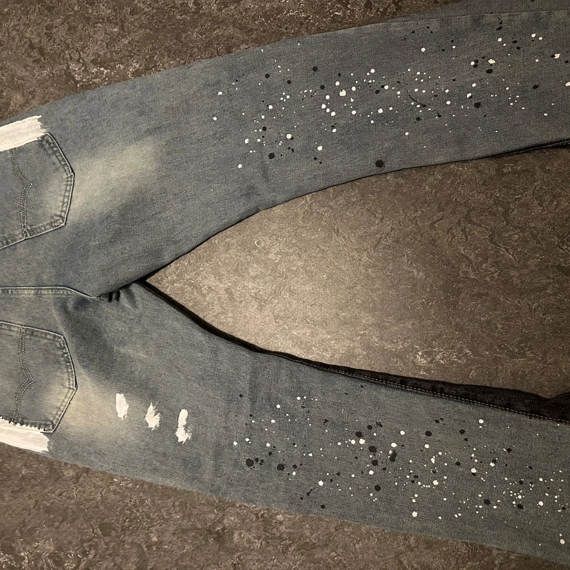 Gallery Dept. jeans med färgstänk - 1