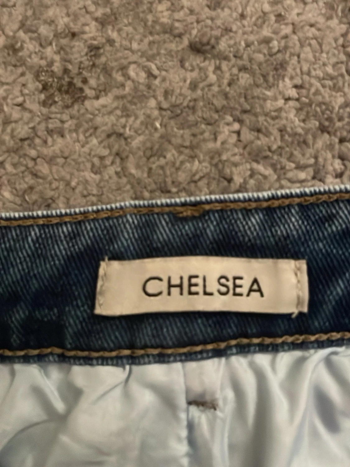 Blå jeanskjol från Chelsea - 1