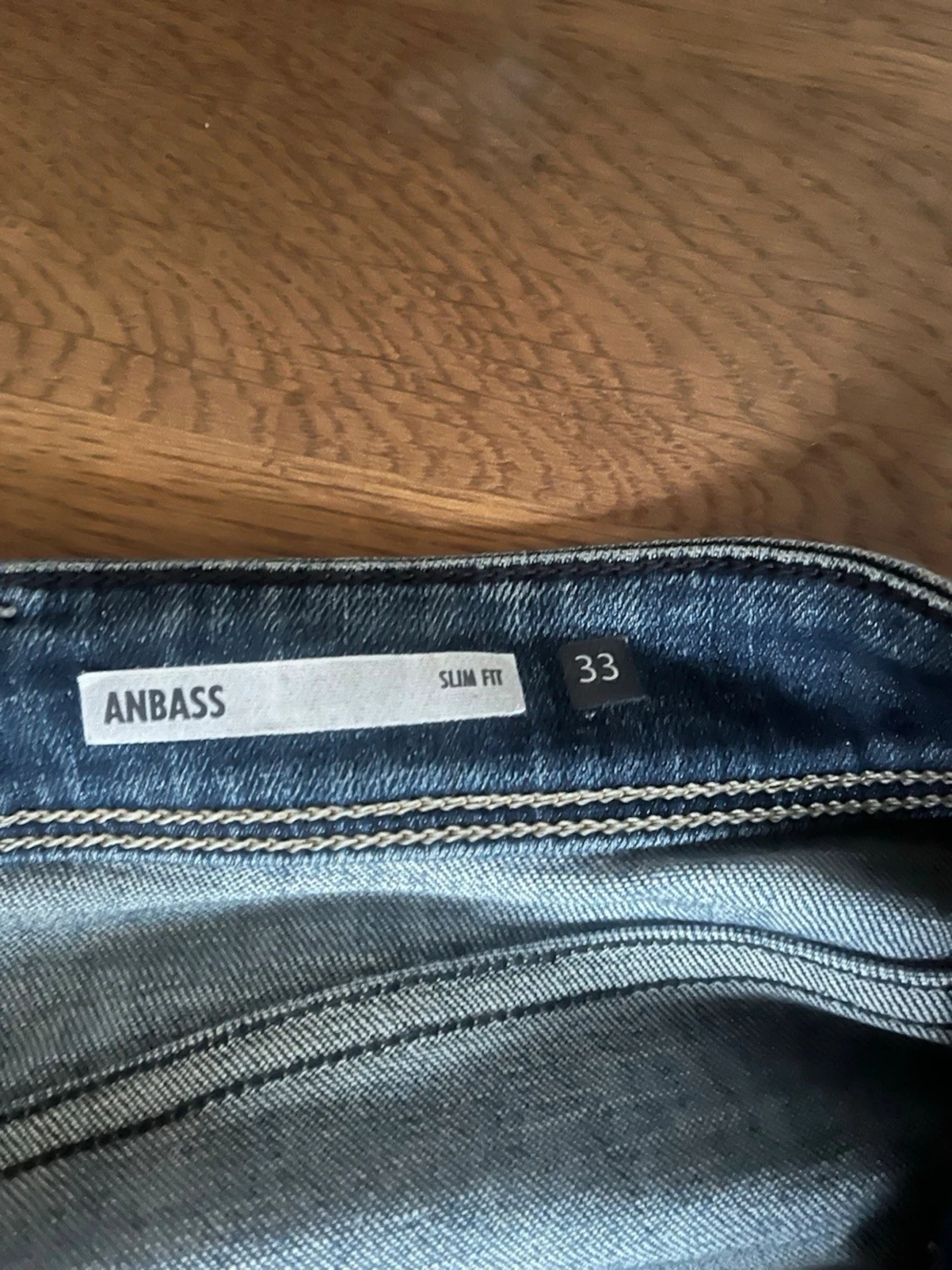 Replay Anbass Slim Fit Jeans Blå 33 - 3