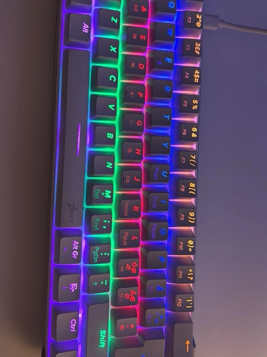 Gaming keyboard