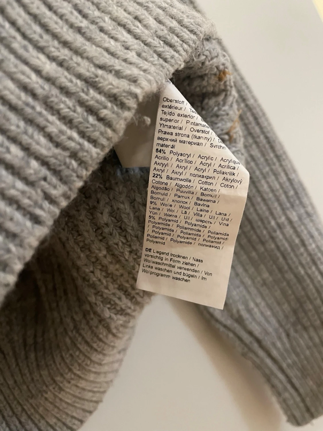 Ljusgrå stickad tröja från Pier one - 3