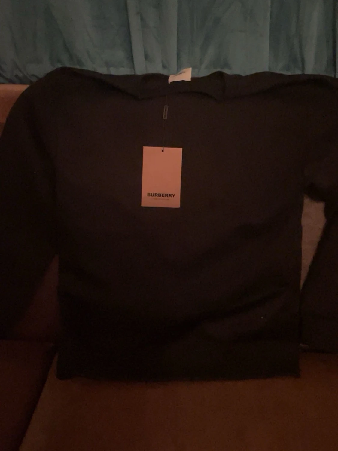 Svart sweatshirt från Burberry - 1