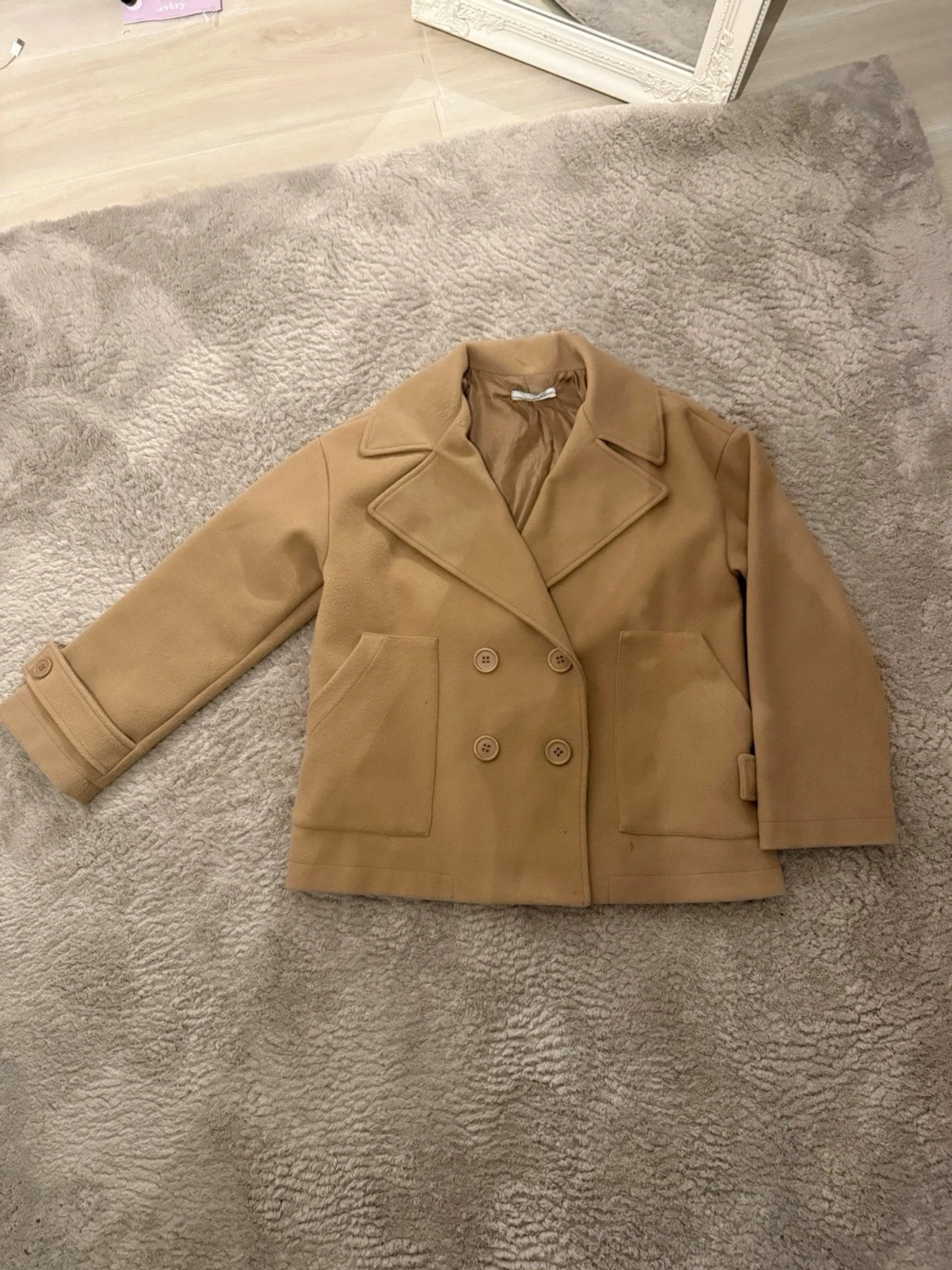 Beige kappa från design by si - 1