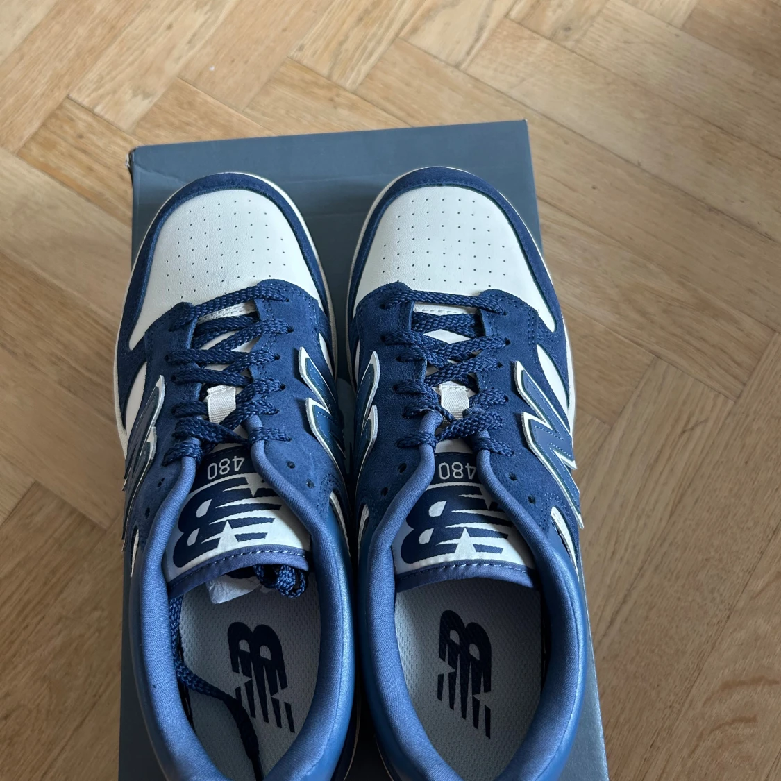 New Balance 480 sneakers blå/vit - 2