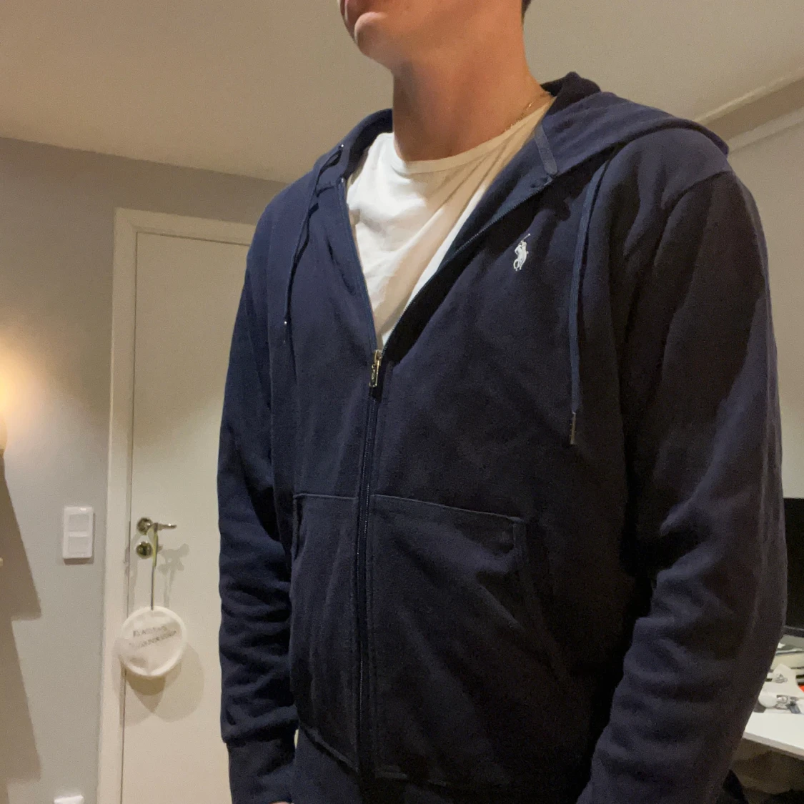 Marinblå hoodie från Polo Ralph Lauren - 1