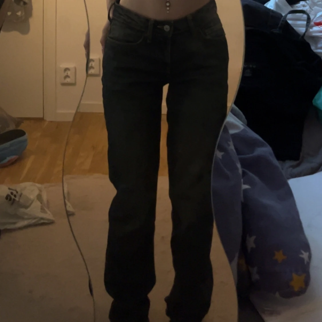 Lager 157 mörkblå jeans XXS