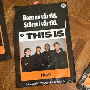  Svart hov1 affisch -  Skick se bild 