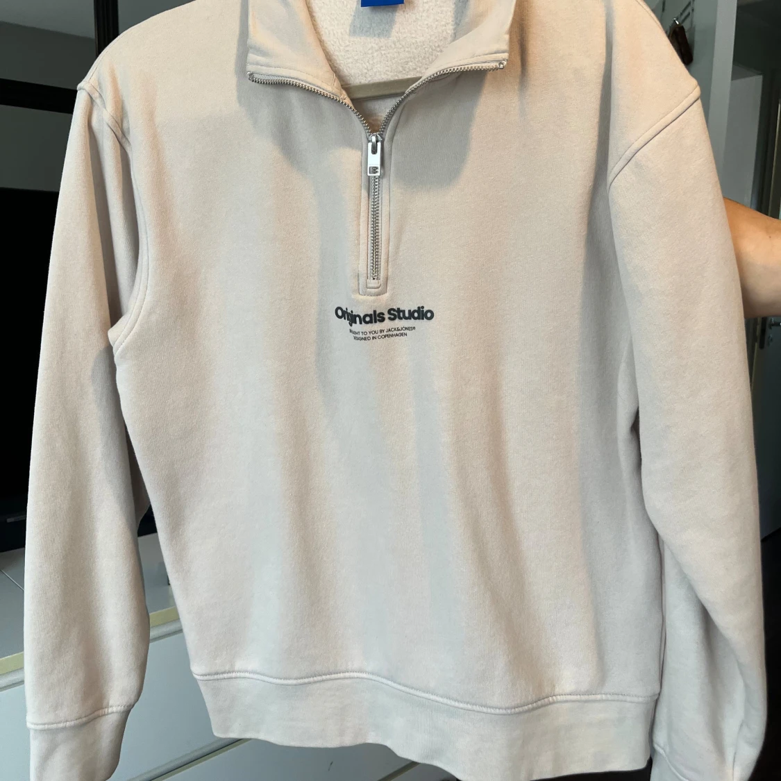 Beige half zip sweatshirt Jack & Jones
