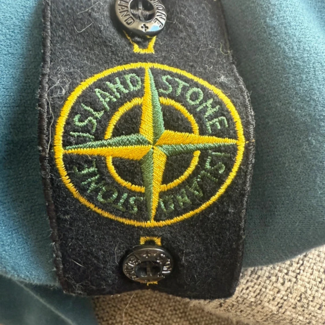 Blå sweatshirt från Stone Island - 4
