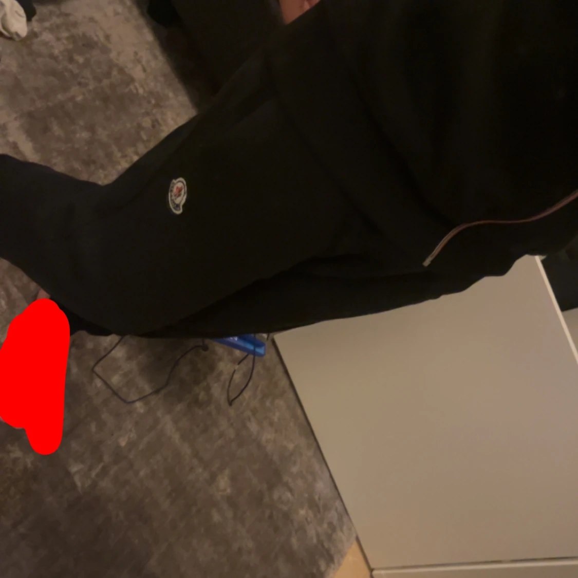 Svart mjukis sett från Moncler - 1