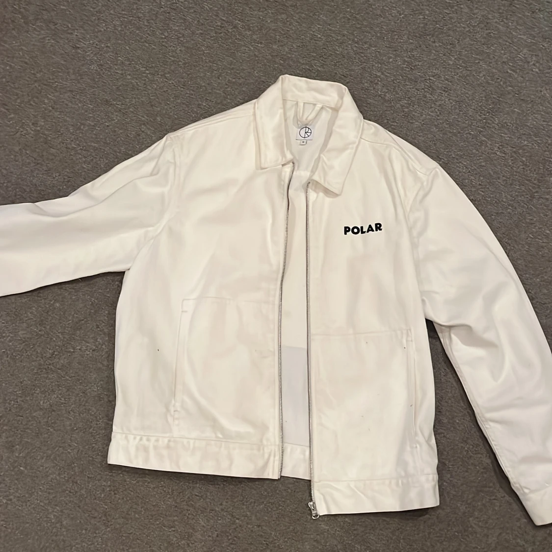 Vit jeansjacka från Polar Skate Co M - 1