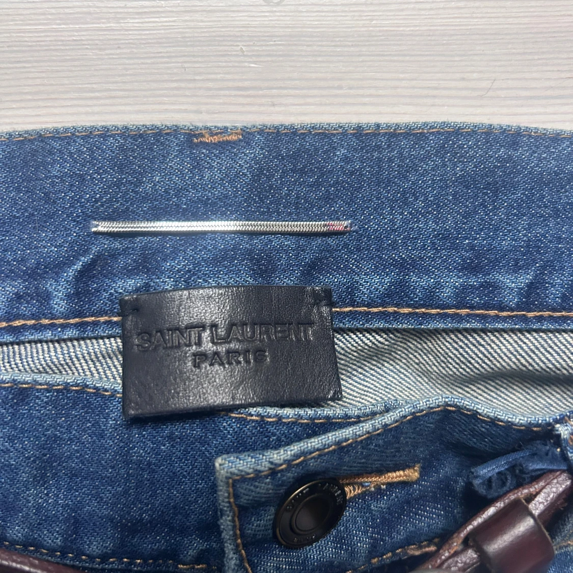 Saint Laurent blå skinny jeans D02 - 2