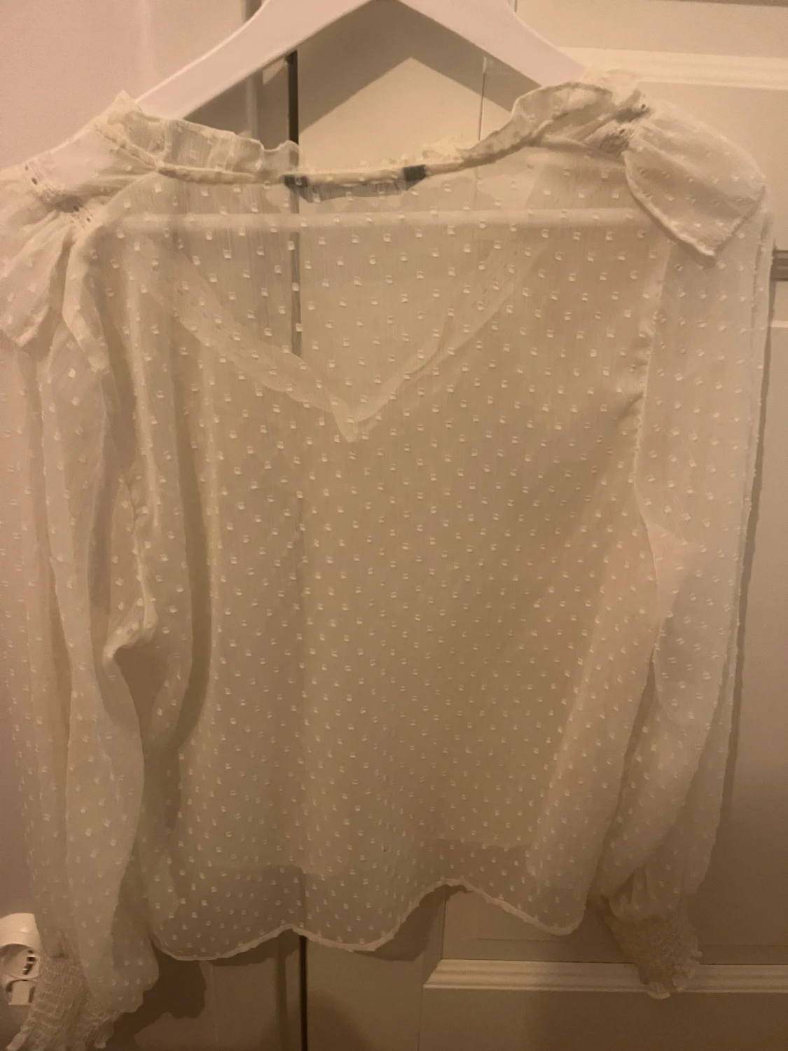 Vit volang blus  - 2