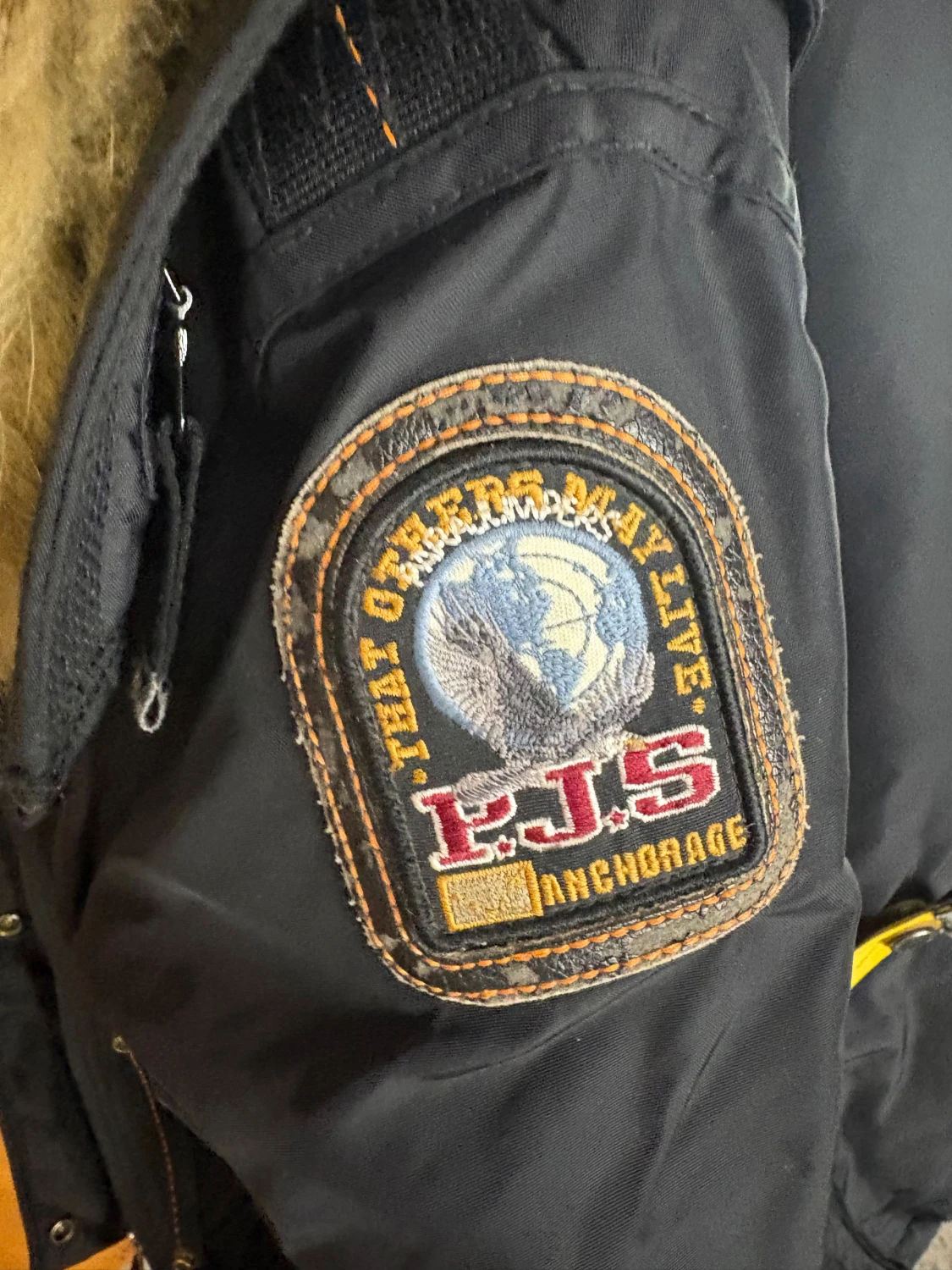 Svart Parajumpers parkajacka XS