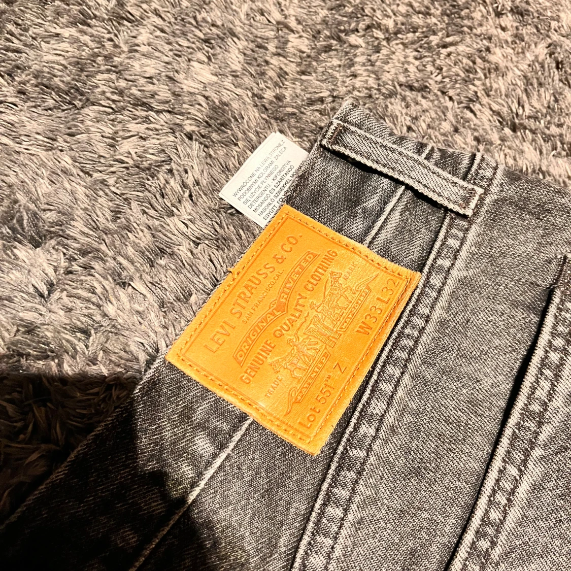 Levi's 551 grå jeans W33 L32 - 2