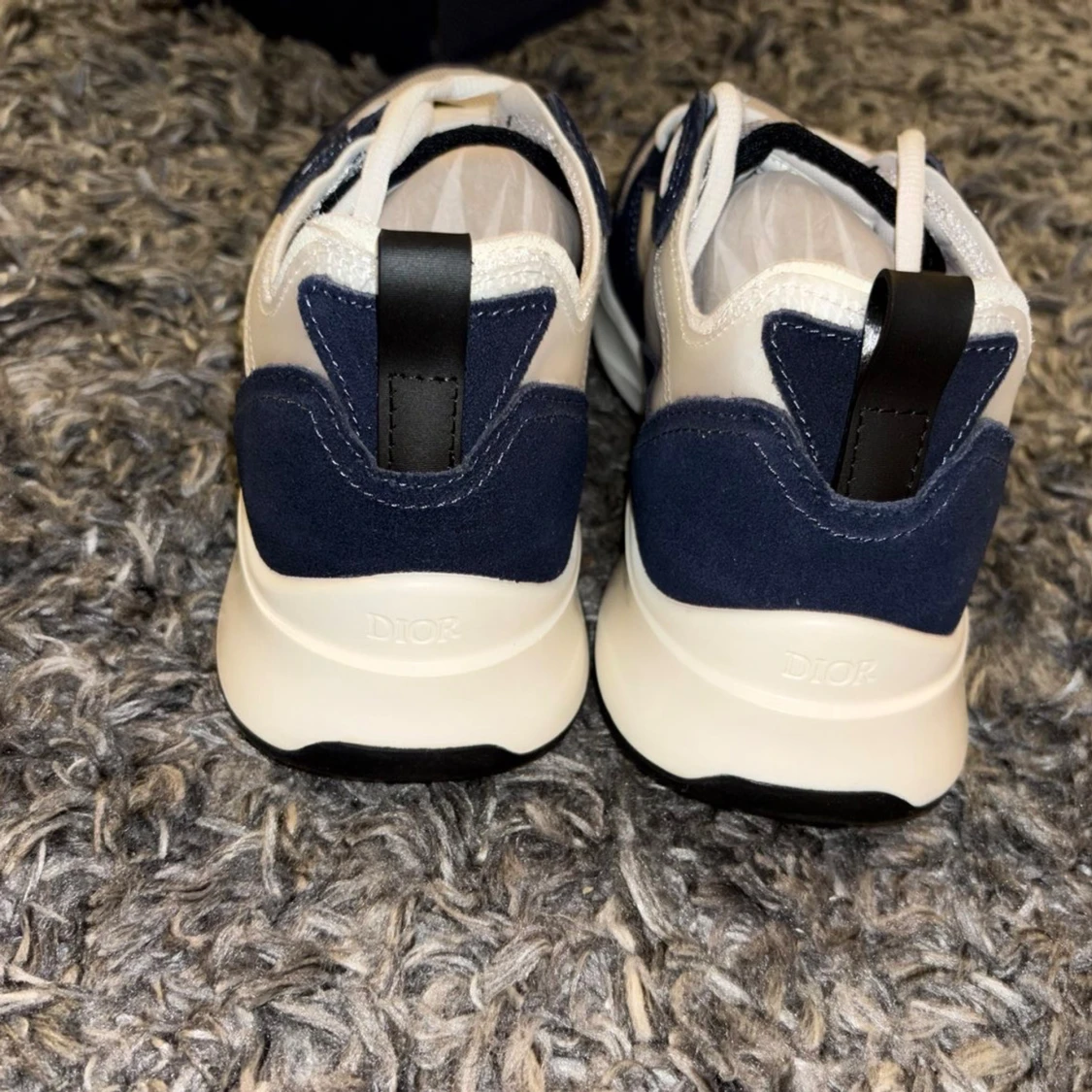 Dior sneakers i blått och vitt - 3