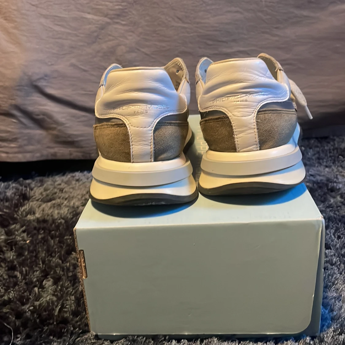 Beige Philippe Model sneakers - 1