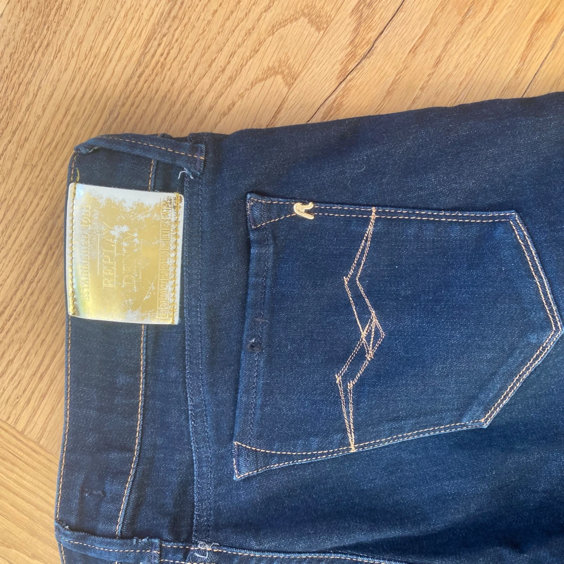 Replay Anbass jeans mörkblå - 2