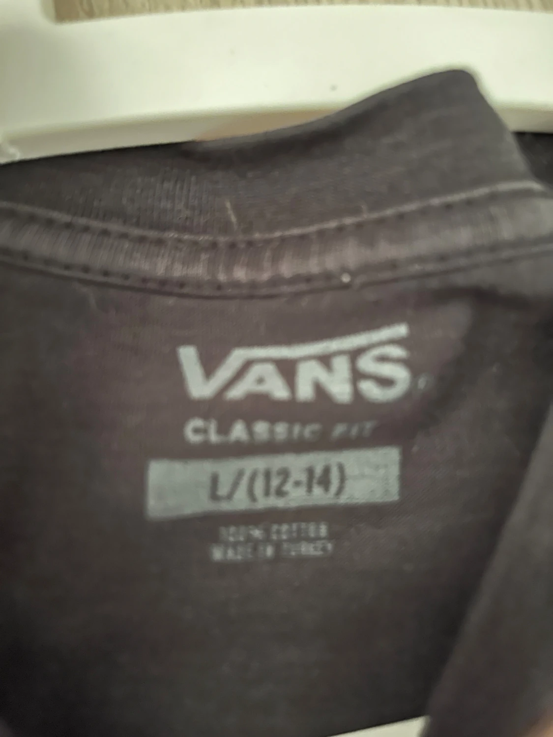 Svart Vans t-shirt med logga - 1