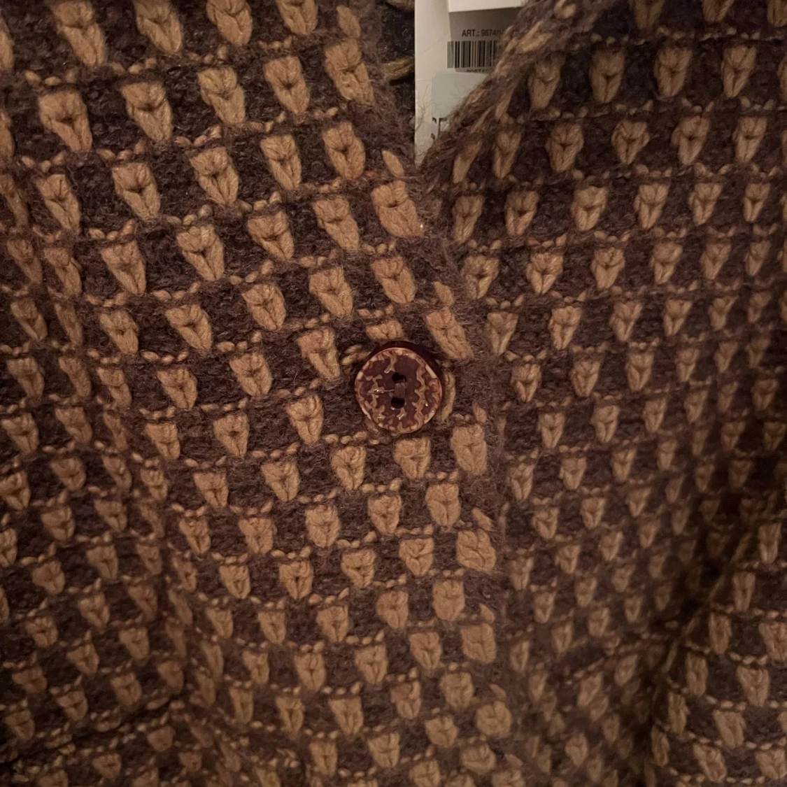 Stickad jacka/kofta  - 1