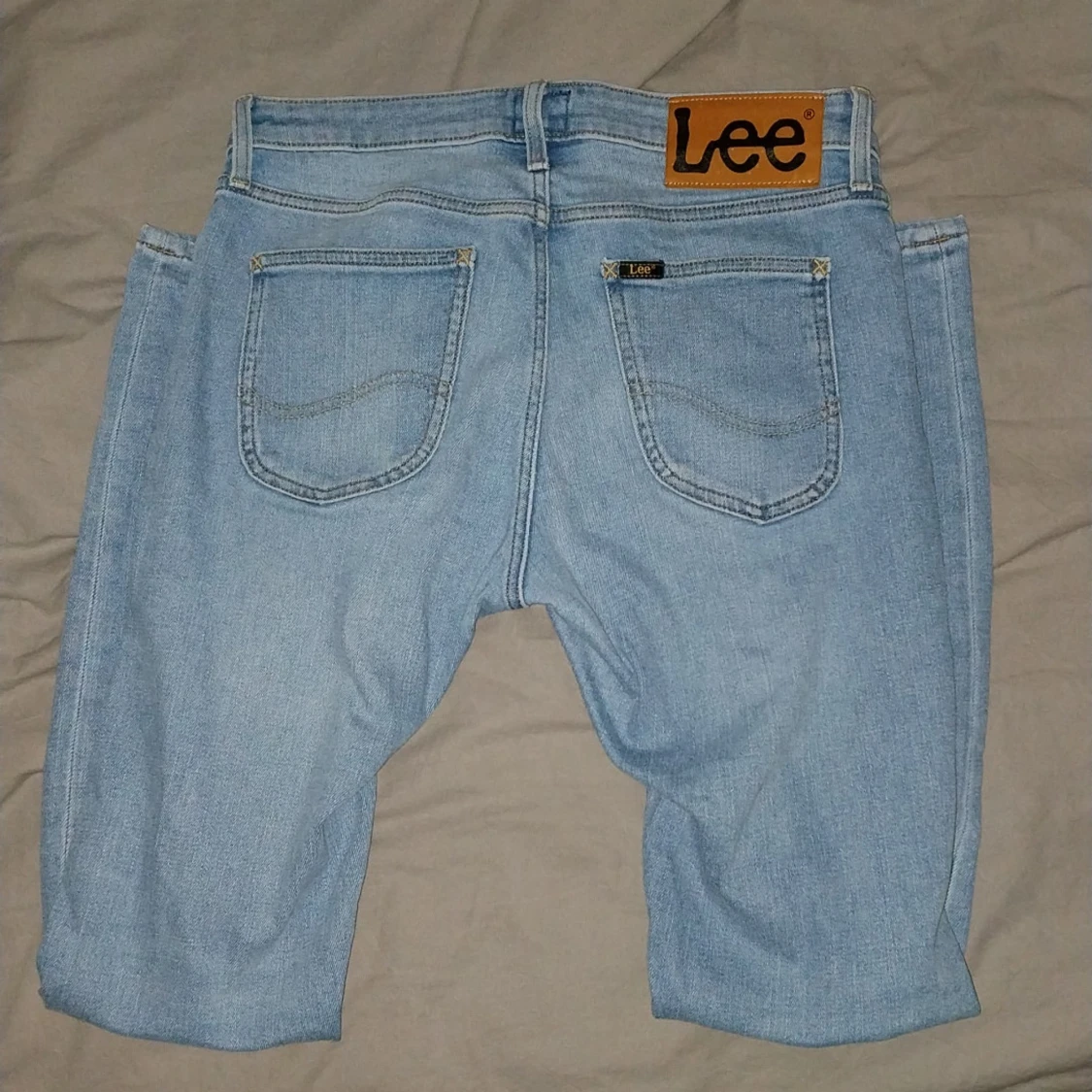 Ljusblå jeans från Lee