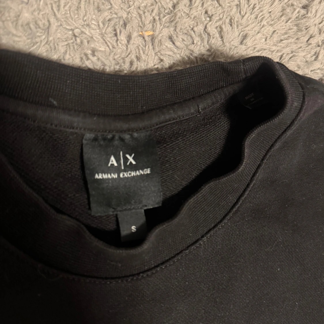 Svart sweatshirt Armani Exchange S - 1