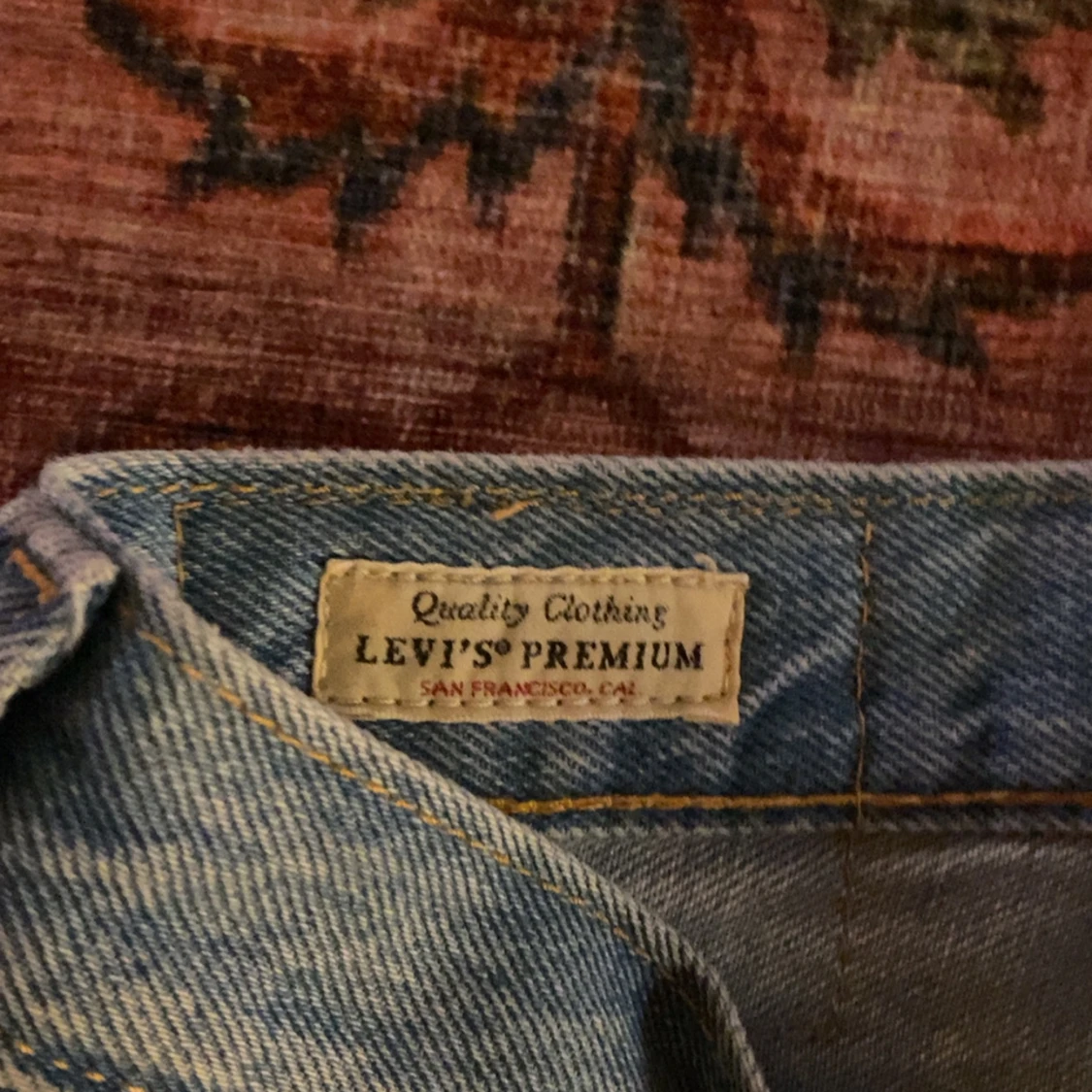 Levi's 501 ljusblå jeans W33 L34 - 2