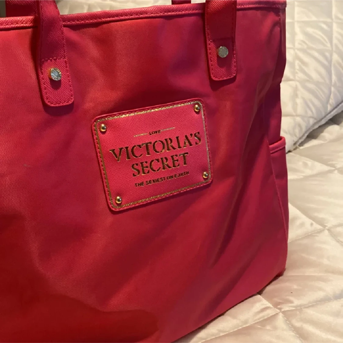 Rosa shoppingväska från Victoria's Secret - 1