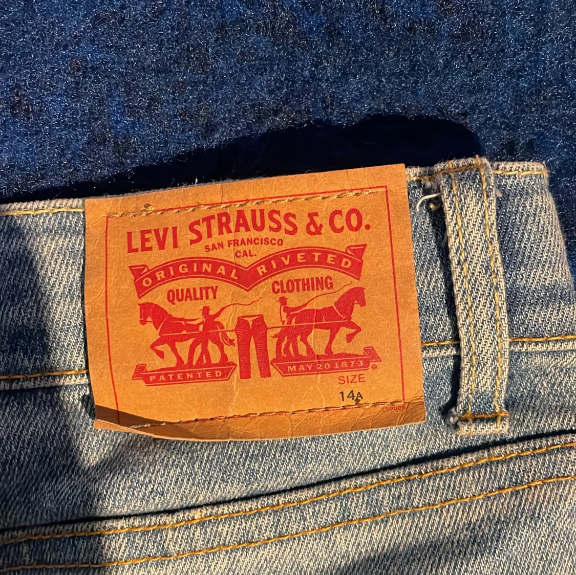 Levi's Loose Taper ljusblå jeans - 2