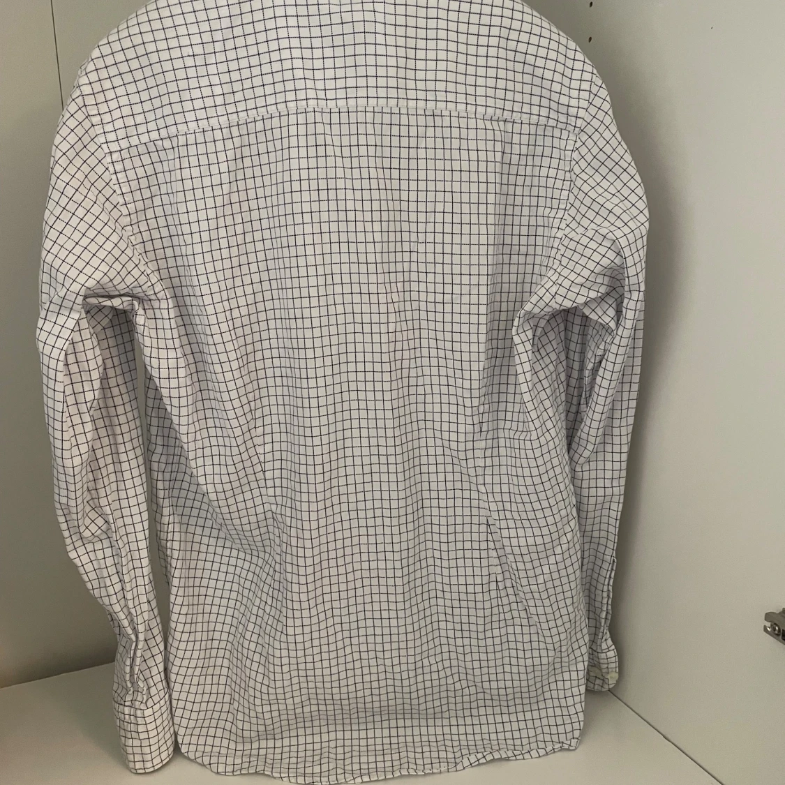 Vit rutig skjorta från Eton, M - 1