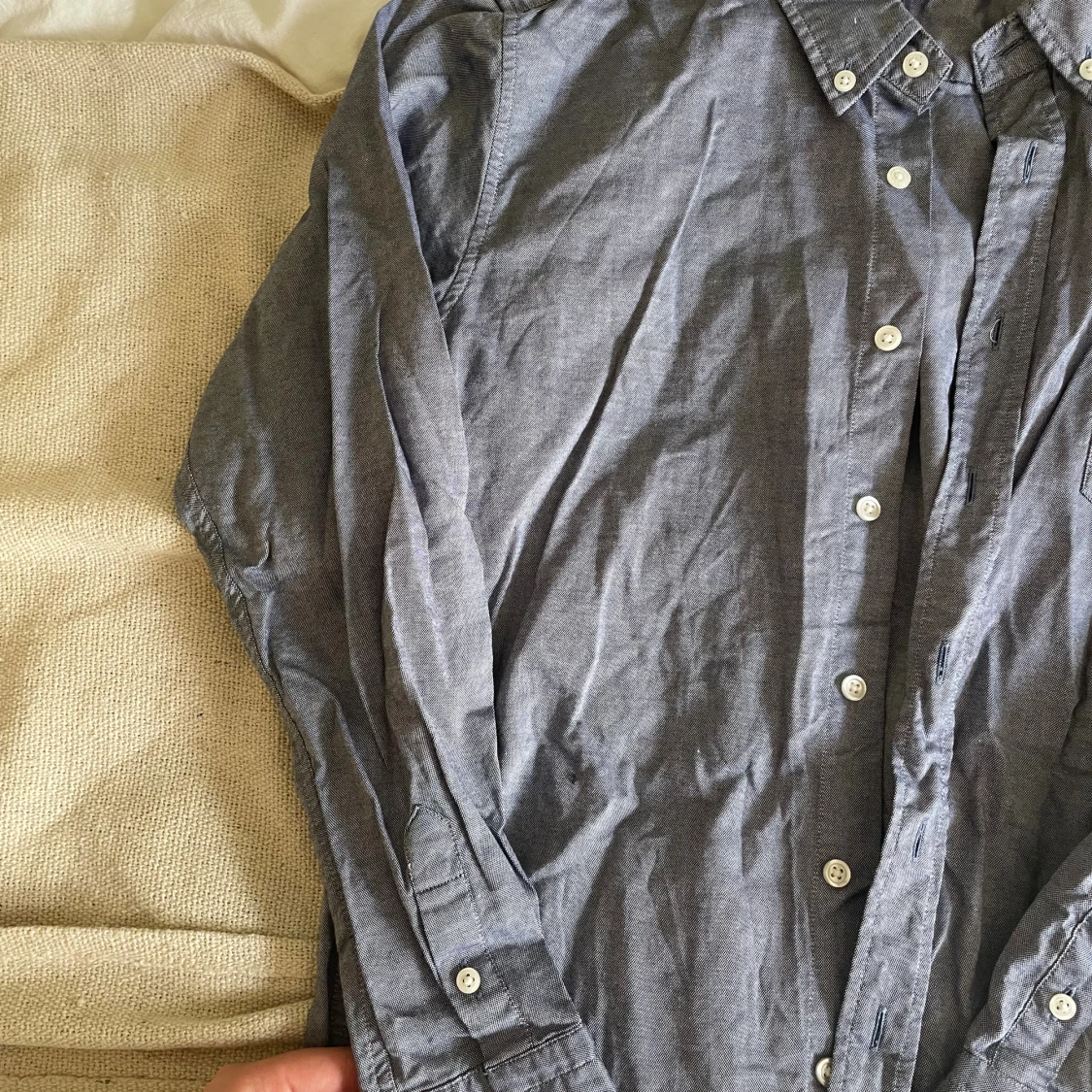 Grå oxfordskjorta från Gant - 2