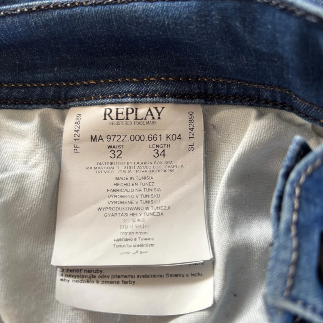 Replay Grover Hyperflex jeans blå - 4