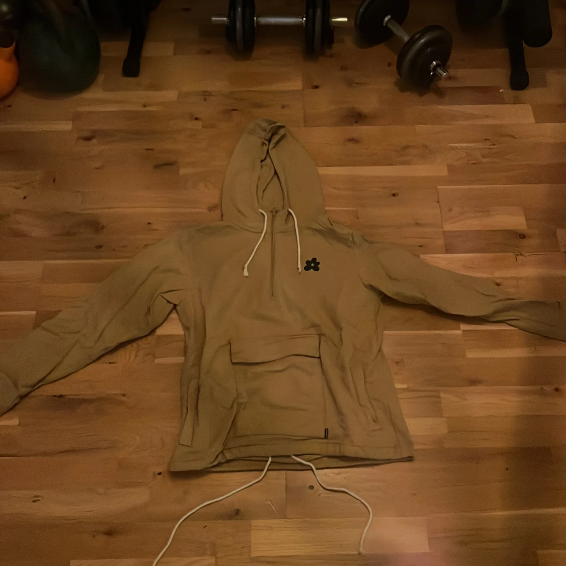 Beige hoodie Golf Le Fleur Converse XS