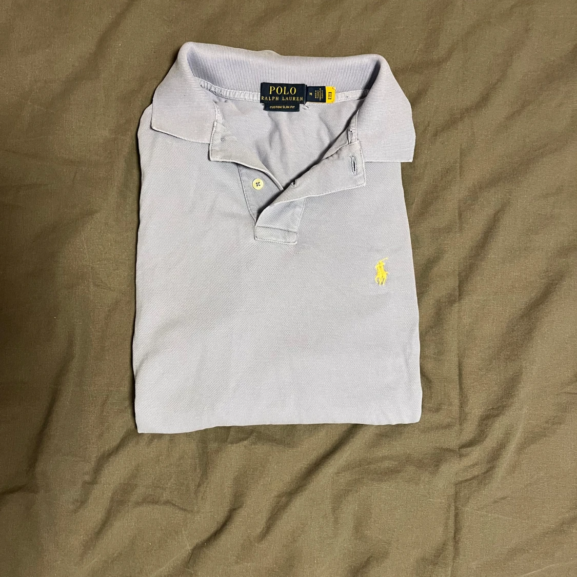 Ljusblå pikétröja från Polo Ralph Lauren