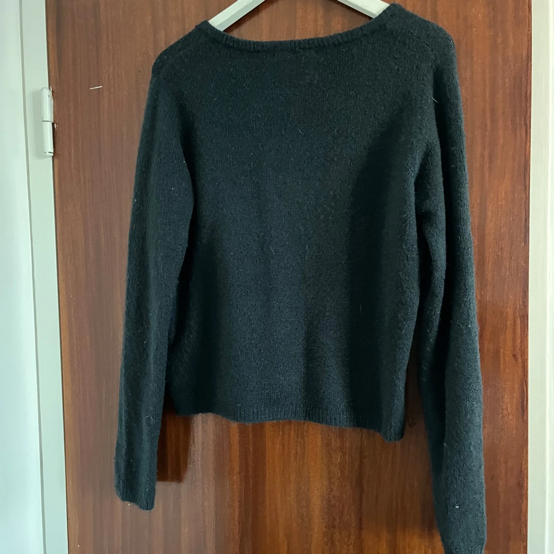 Svart kofta från 157 med knappar - 1