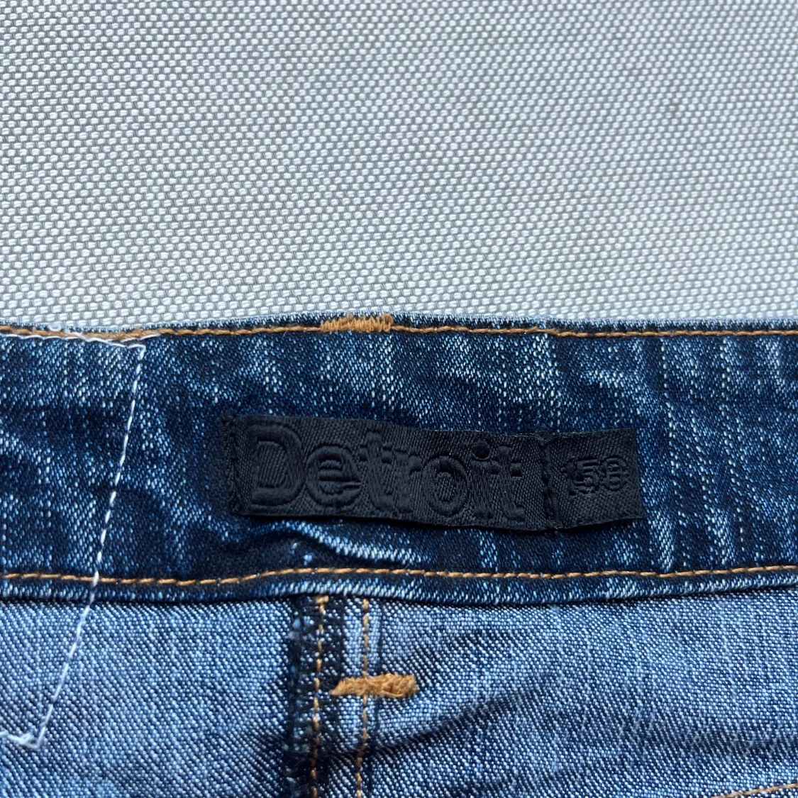 Jeanskjol med volang från Detroit - 3