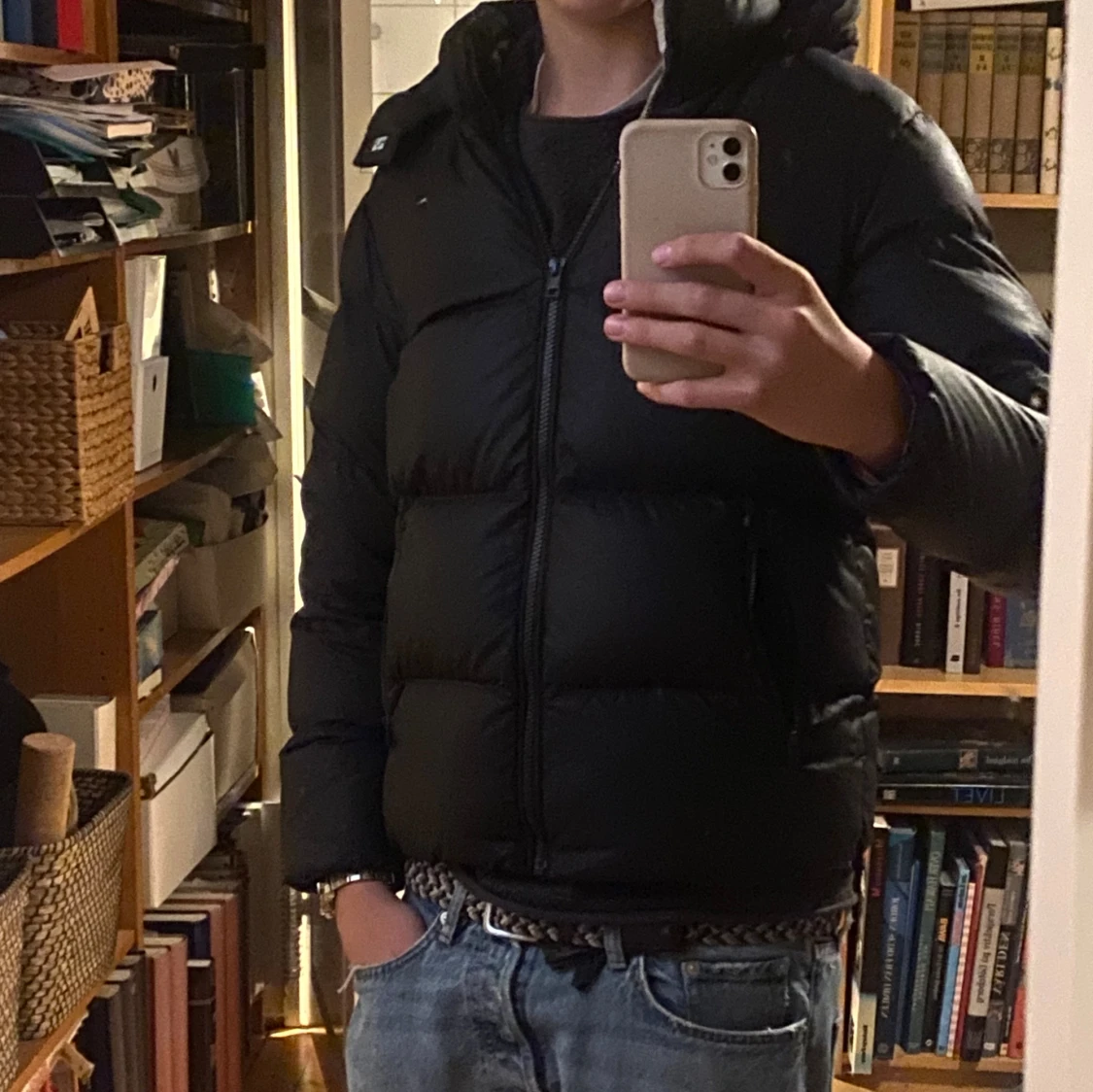 Tommy Hilfiger svart dunjacka herr - 4