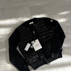 Moncler | Women’s black cardigan jacket - Size 1 (S).. Bought on Vinted with item verification and came out as real with a signed Vinted tag by a professional. Jacket is brand new with tags, never worn. Please send an offer :)