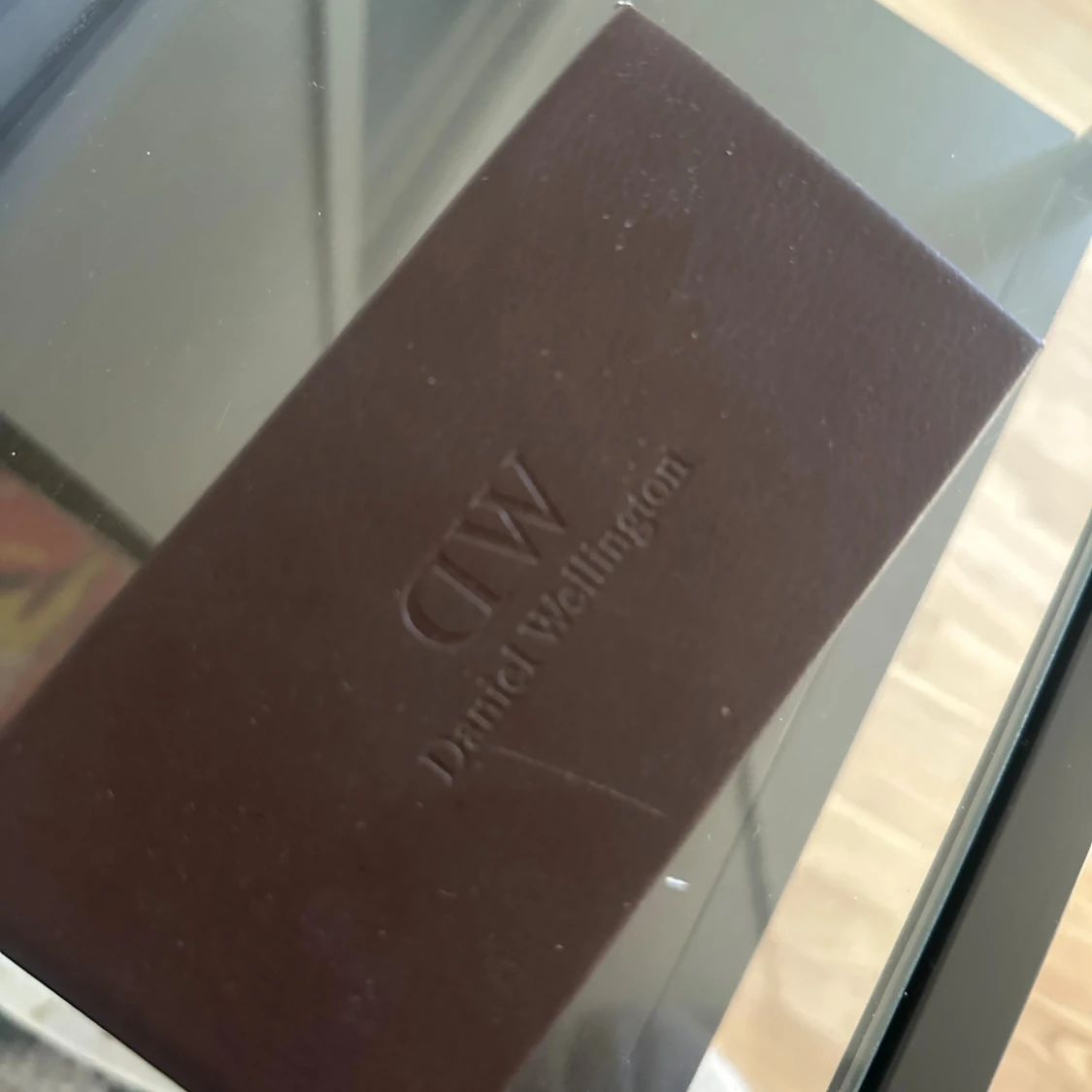 Daniel Wellington klocka med svart läderband