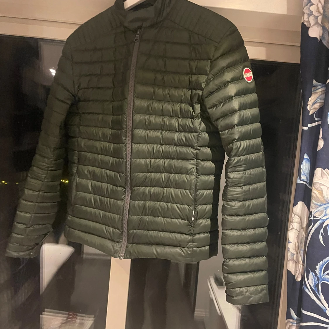 Quiltad dunjacka från colmar i färgen mörkgrön - 4