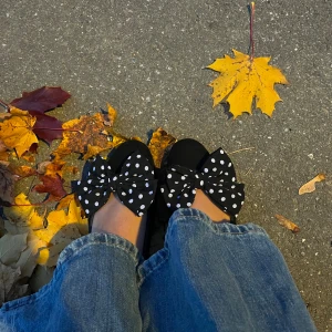Polka dots - Prickig klämma att sätta på skon 🦓