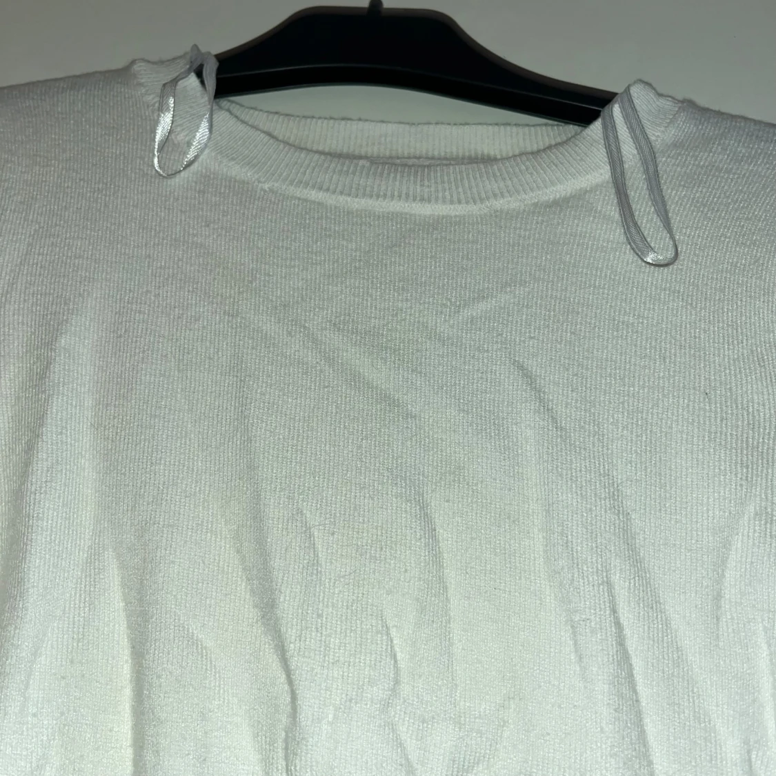 Vit stickad tröja från ONLY - 1