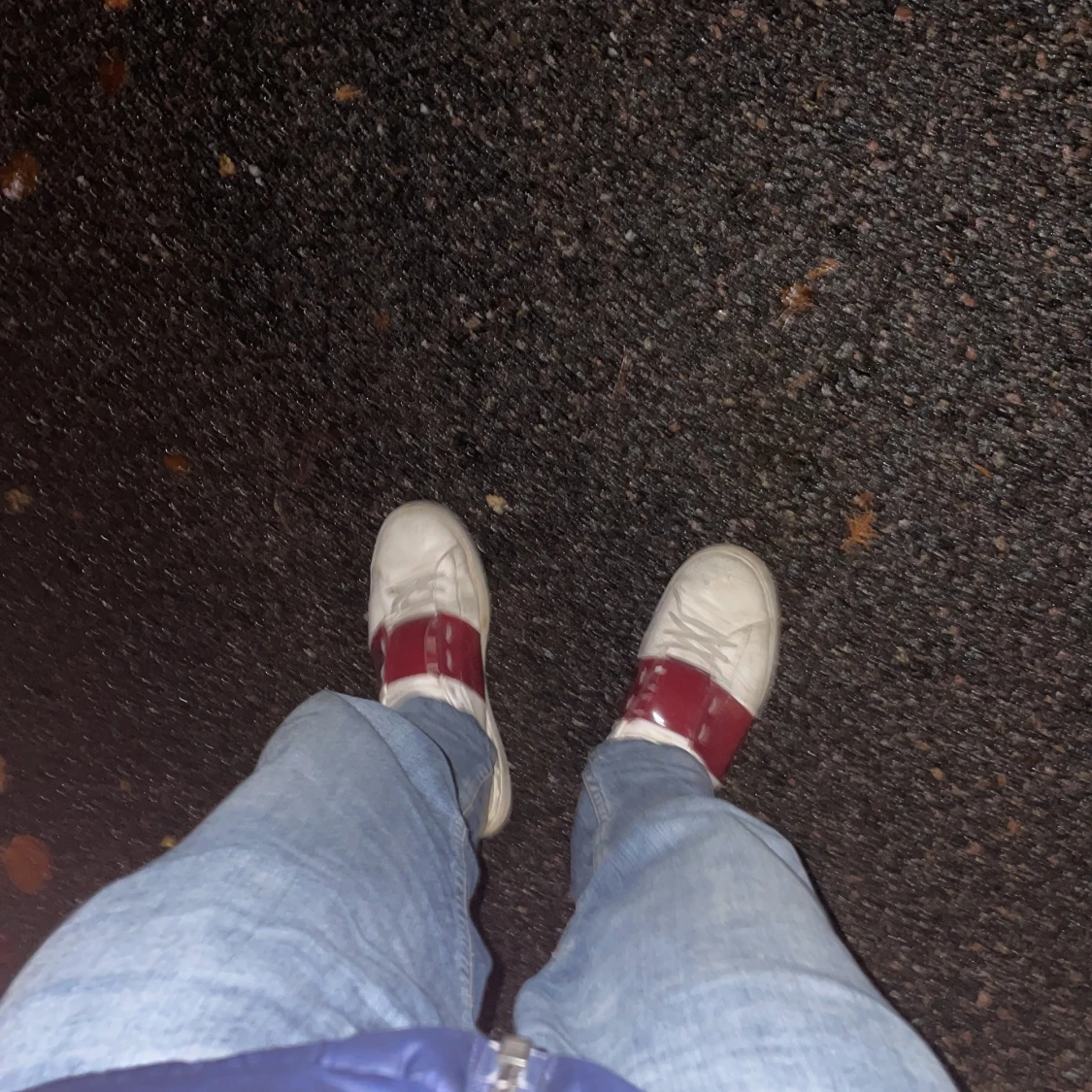 Valentino Garavani Open sneakers vit/röd