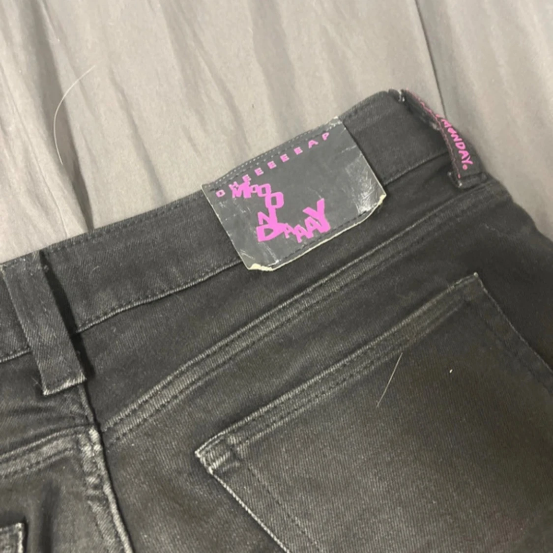 Svarta Cheap monday bootcut jeans - 3